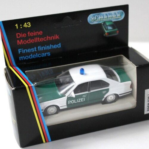 1:43 Schabak BMW 535i E34 Limousine POLIZEI