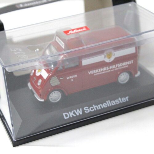 1:43 Schuco DKW Schnelllaster Verkehrs-Hilfe *AVD* SP red