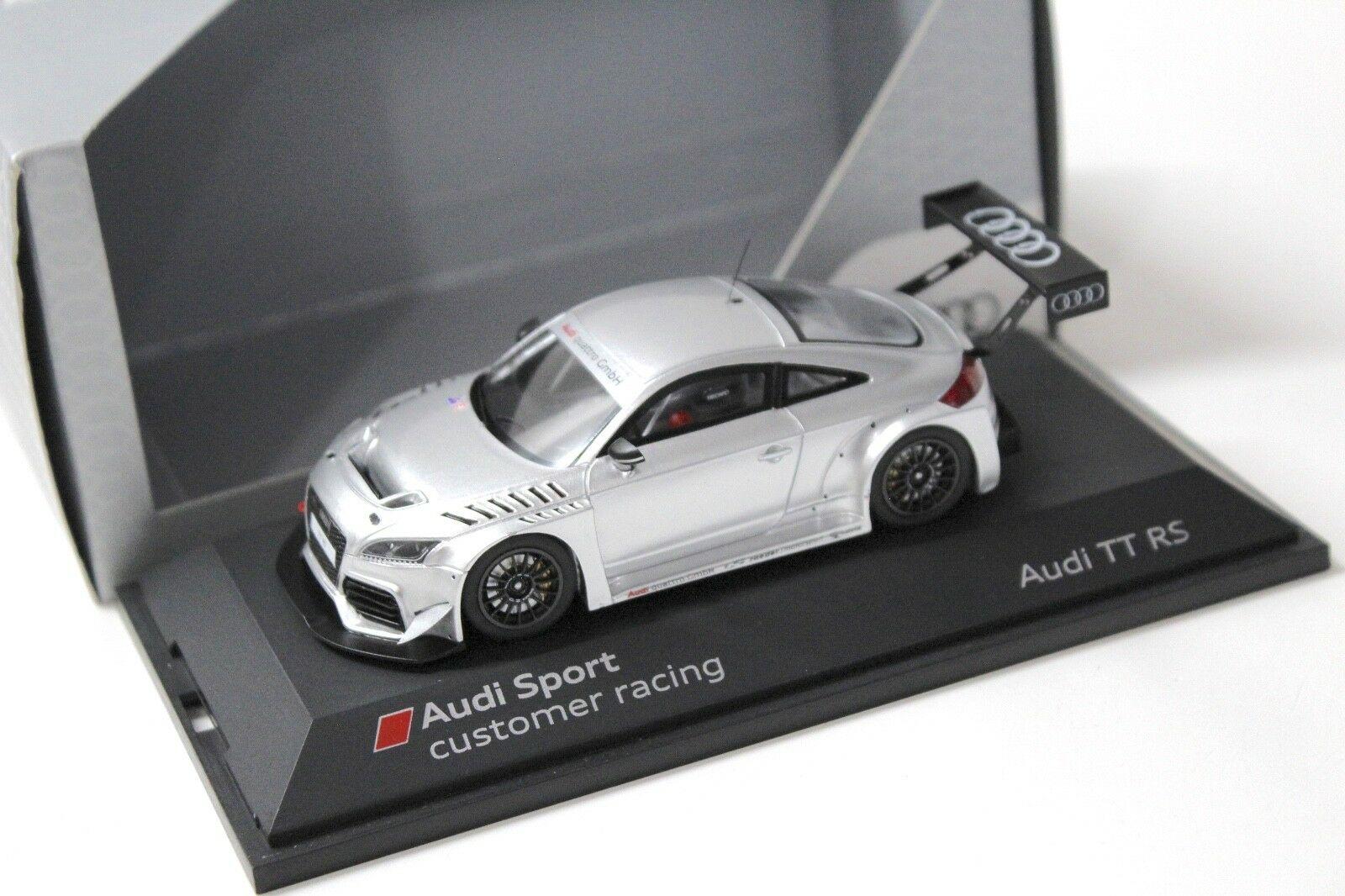 ID 34967 orig.jpg 1:43 Spark Audi TT RS VLN Präsentation silver DEALER VERSION