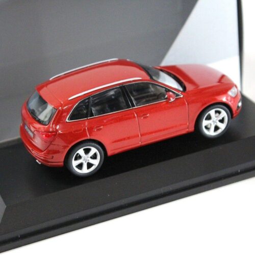 1:43 Schuco Audi Q5 Vulkan red SUV DEALER VERSION