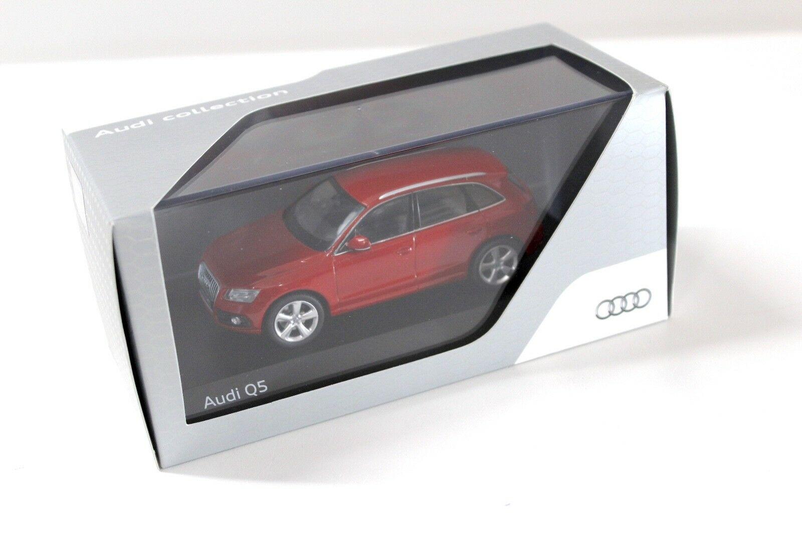 1:43 Schuco Audi Q5 Vulkan red SUV DEALER VERSION