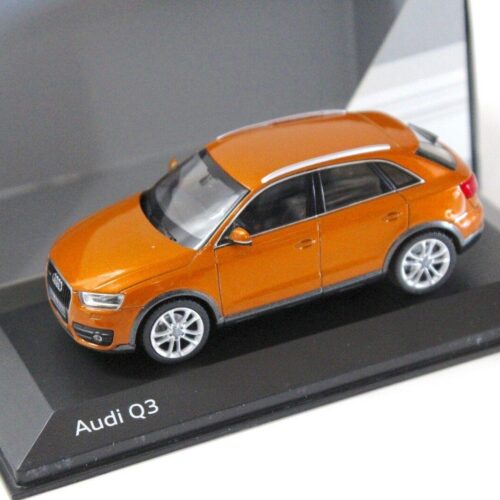 1:43 Schuco Audi Q3 Samoa orange 2011 DEALER VERSION