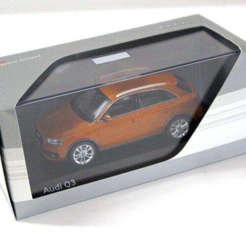 1:43 Schuco Audi Q3 Samoa orange 2011 DEALER VERSION