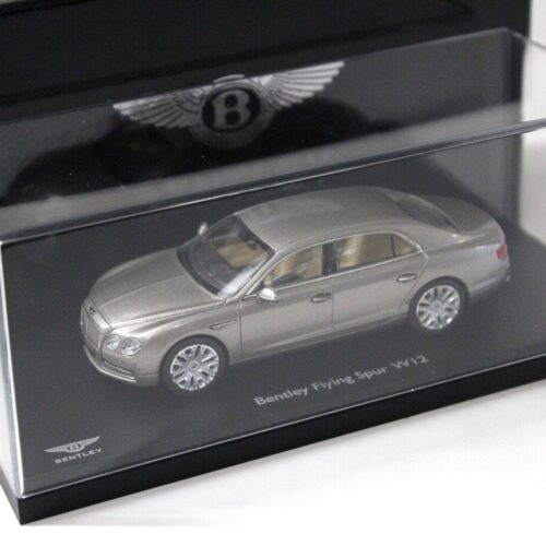 1:43 Kyosho Bentley Flying Spur W12 pearlsilver DEALER VERSION