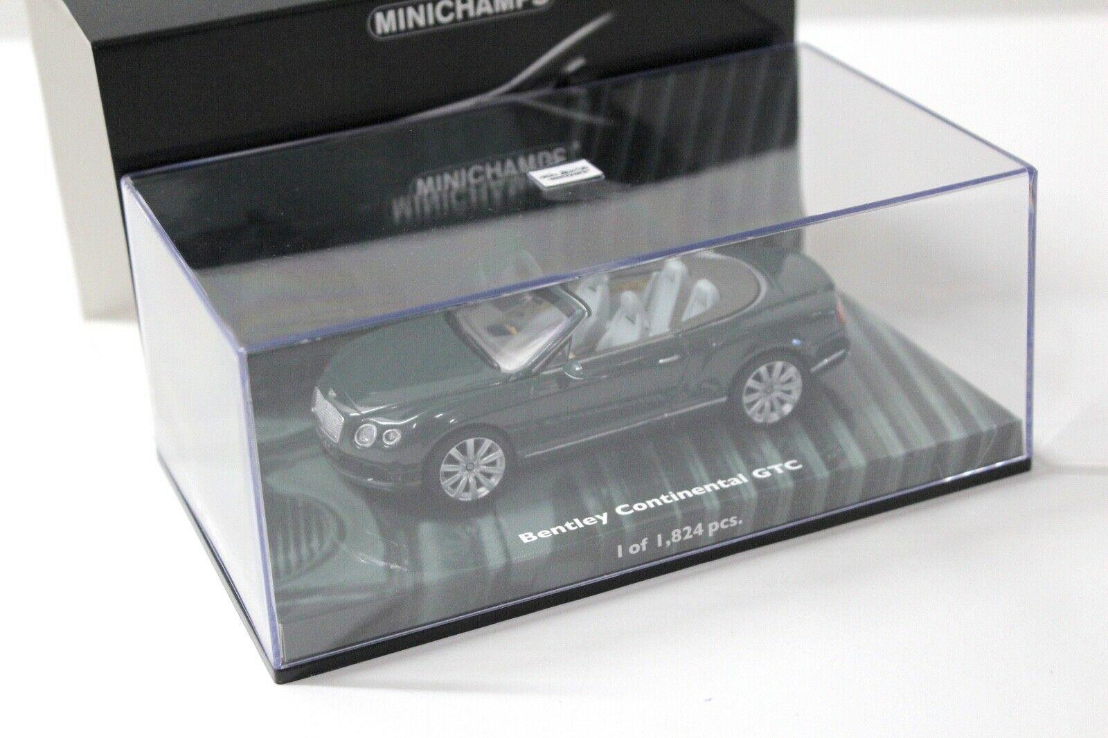 1:43 Minichamps Bentley Continental GTC green 2011