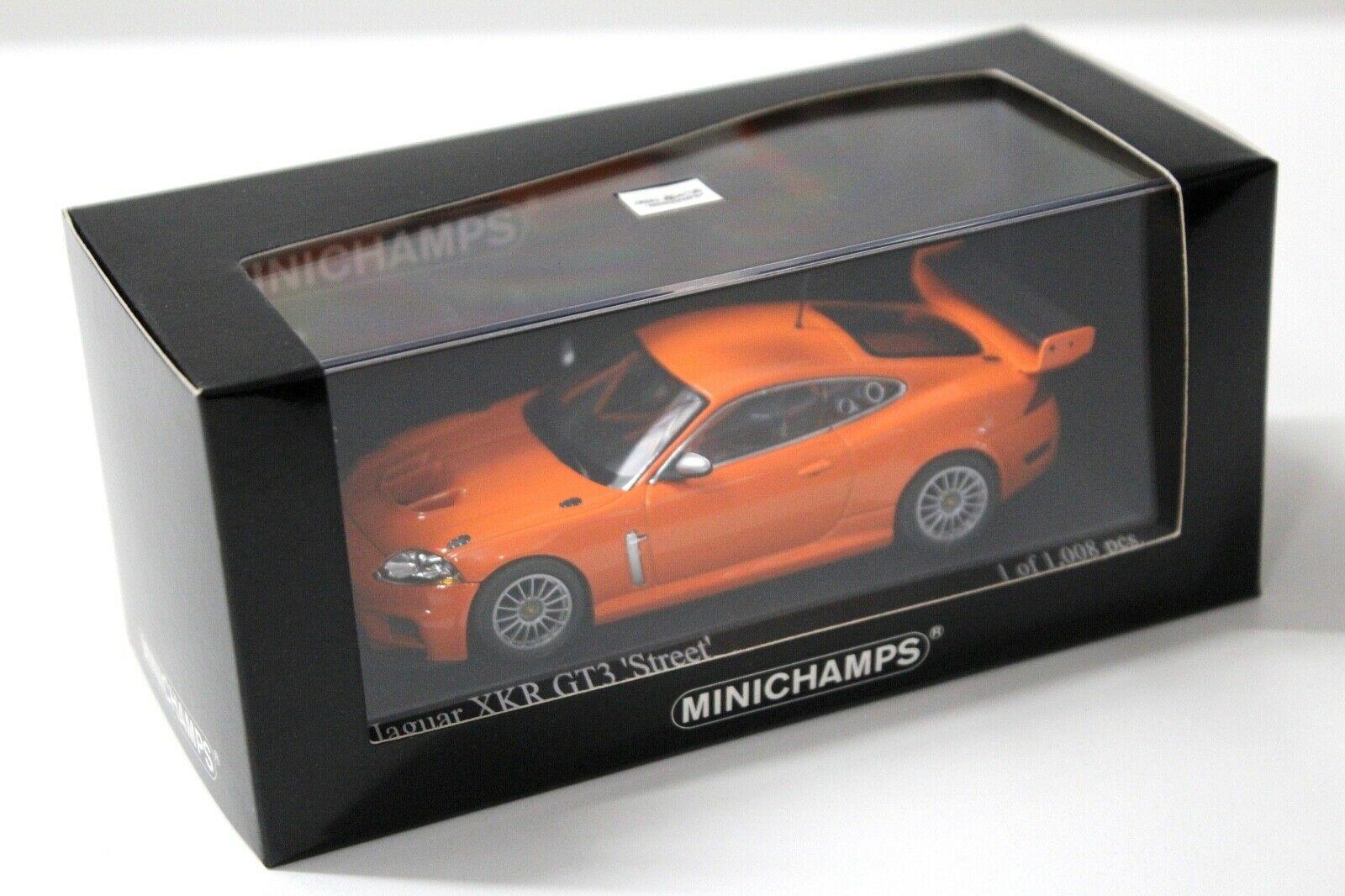 1:43 Minichamps Jaguar XKR GT3 "STREET" orange