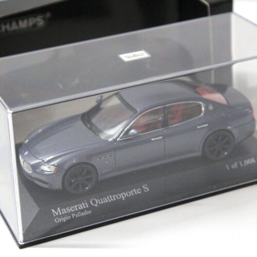 1:43 Minichamps Maserati Quattroporte S Grigio Palladio grey