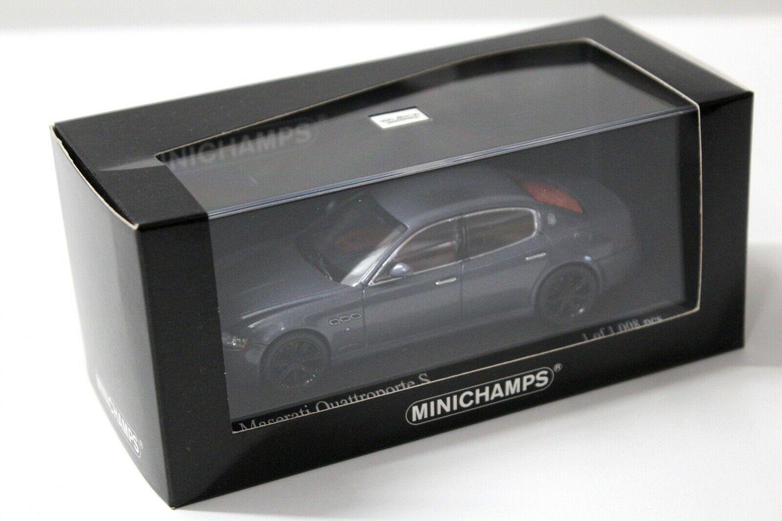 1:43 Minichamps Maserati Quattroporte S Grigio Palladio grey