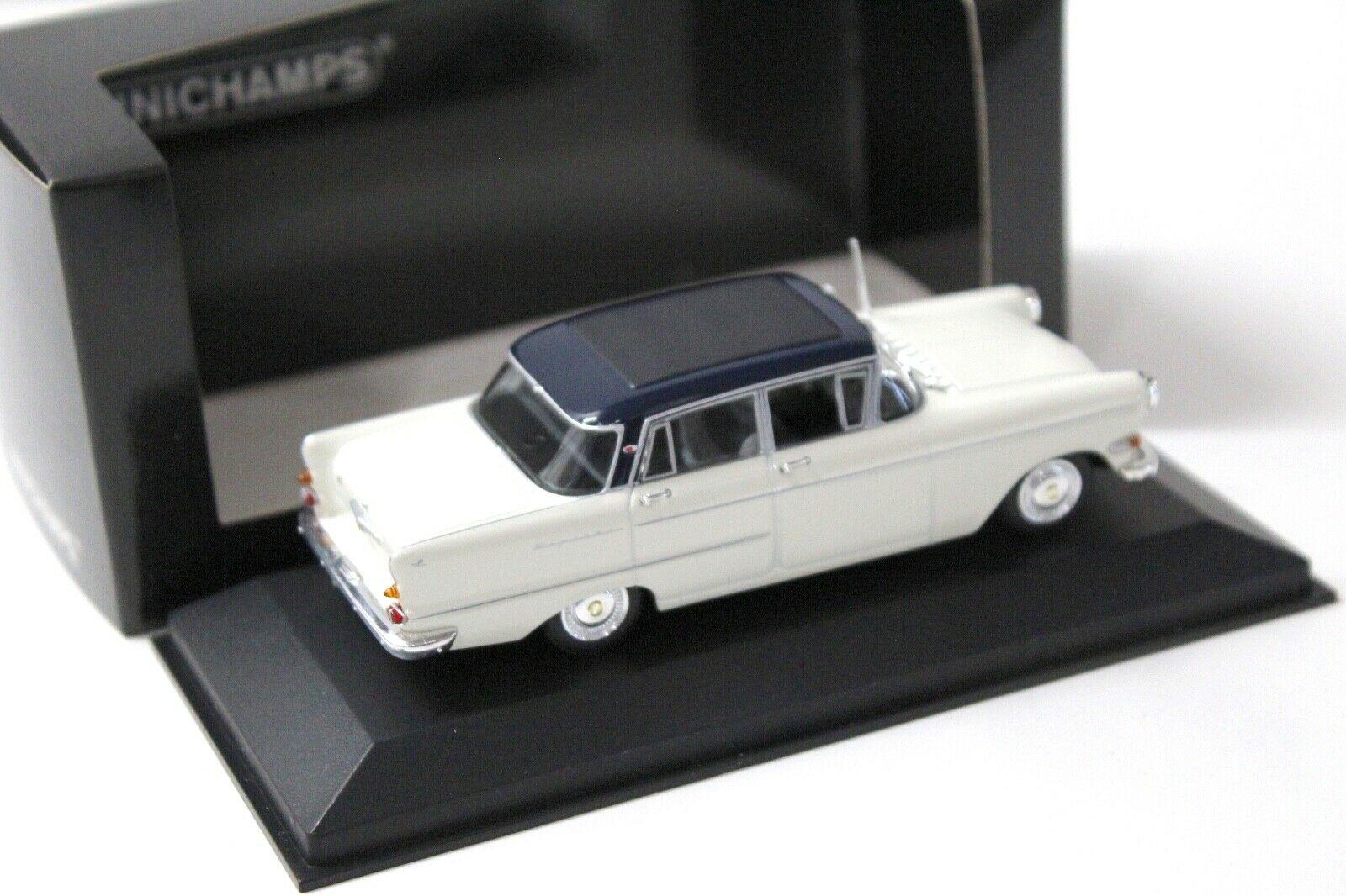 1:43 Minichamps Opel Kapitän 1959 white/ blue