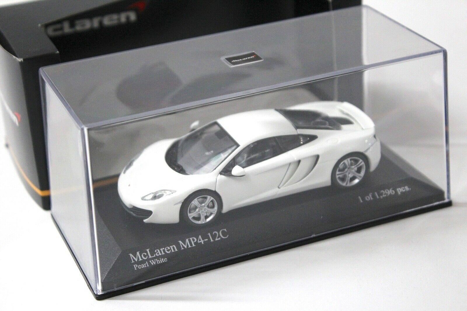1:43 Minichamps McLaren MP4-12C pearl white 2011