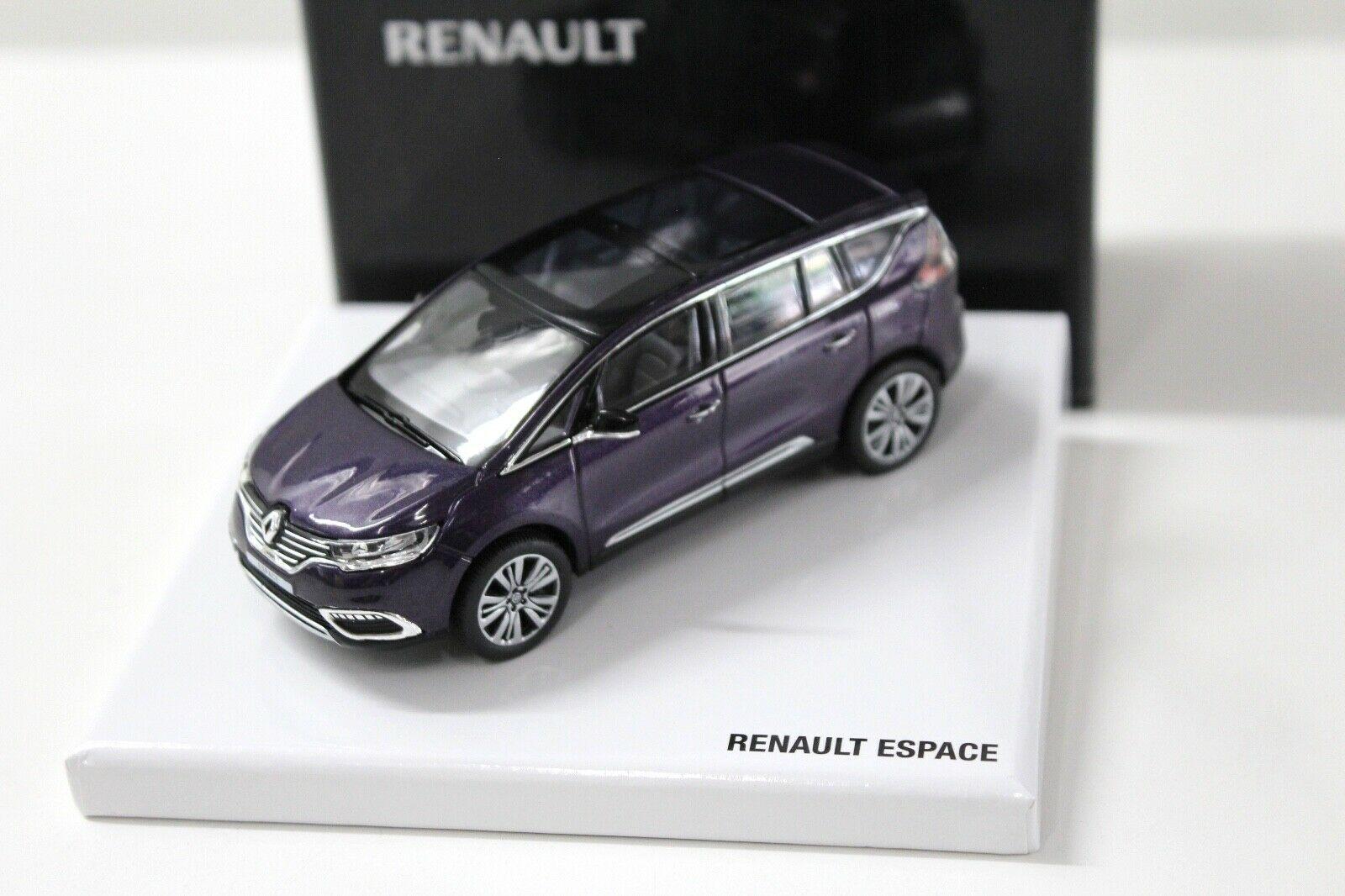 1:43 Norev Renault Espace Initial Paris Van purple DEALER VERSION