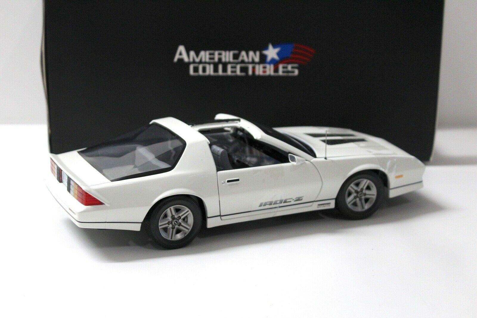 1:18 SunStar 1985 Chevrolet Camaro IROC-Z white