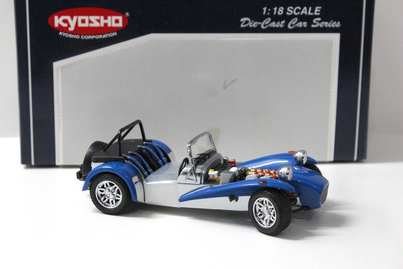 1:18 Kyosho Caterham Super Seven blue/ silver