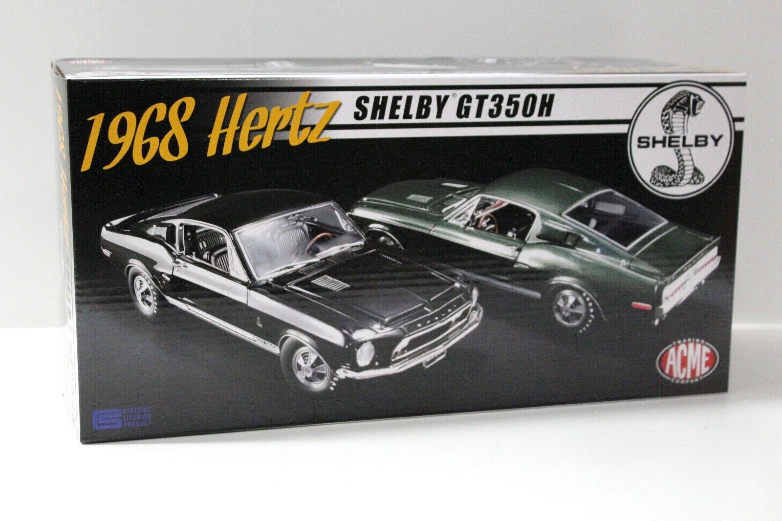 1:18 ACME 1968 HERTZ Shelby GT350H Coupe *RENT A RACER* dark green