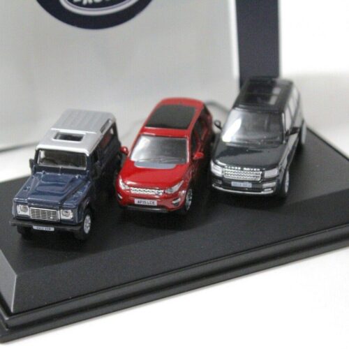 1:76 Oxford Land Rover Set 3 pcs. Defender Range Rover DEALER VERSION - Image 1