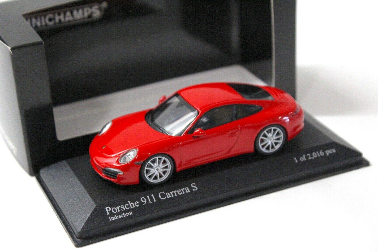 ID 35409 orig.jpg 1:43 Minichamps Porsche 911 991 Carrera S Indisch red