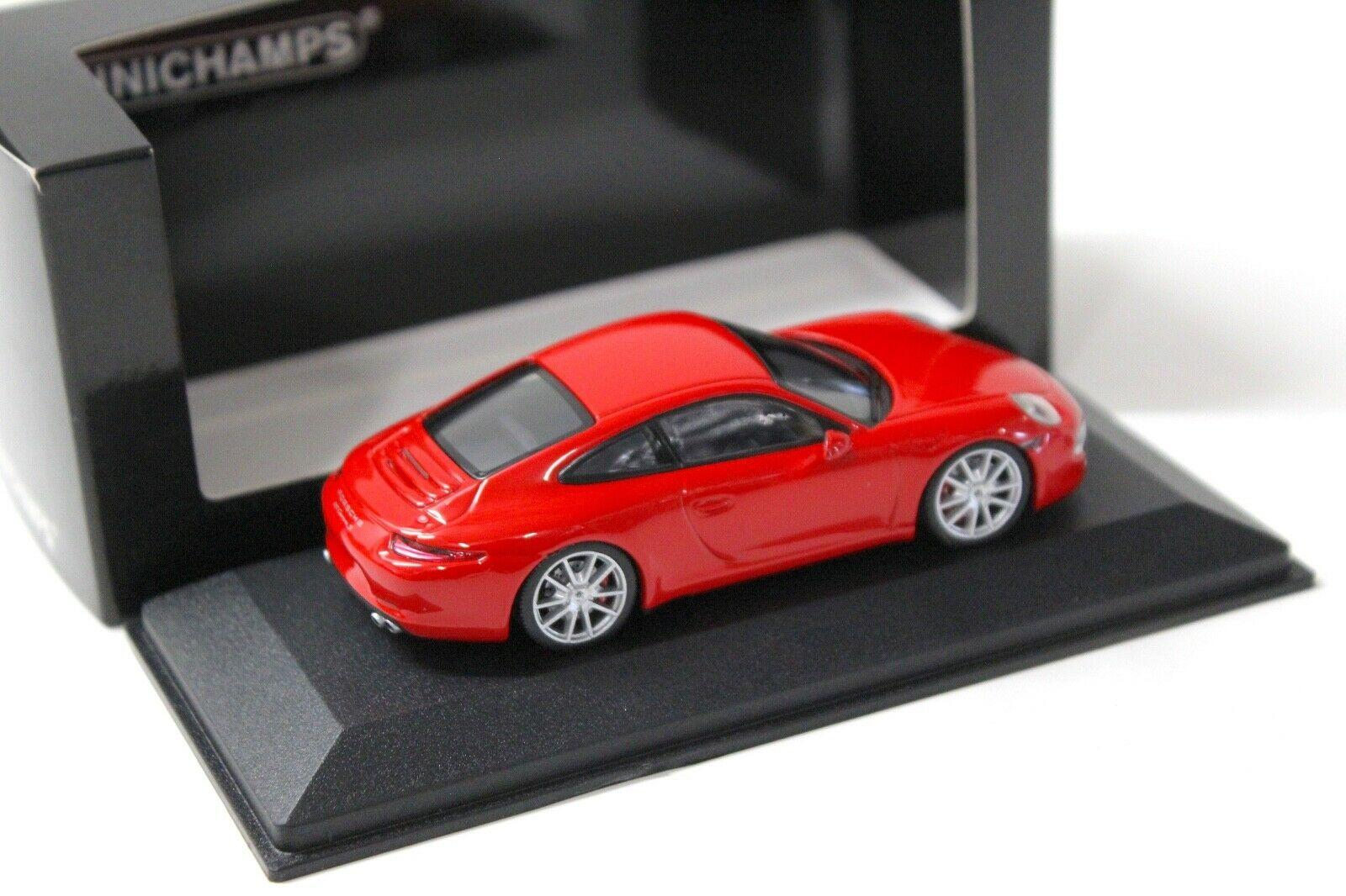 1:43 Minichamps Porsche 911 991 Carrera S Indisch red