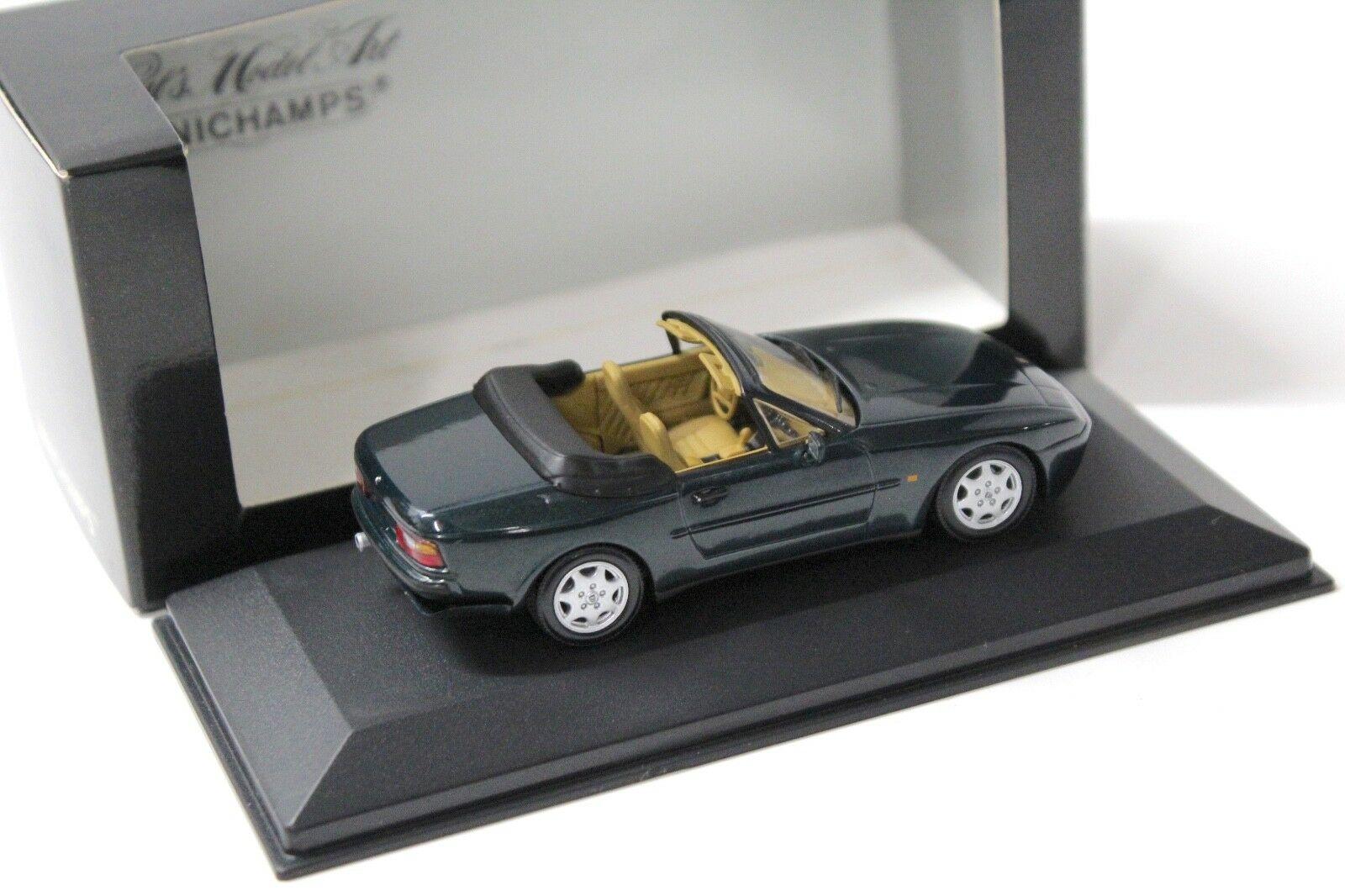 1:43 Minichamps Porsche 944 Cabriolet dark green