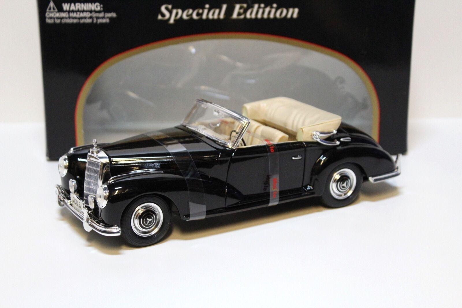 1:18 Maisto Mercedes 300S 1955 Cabriolet black