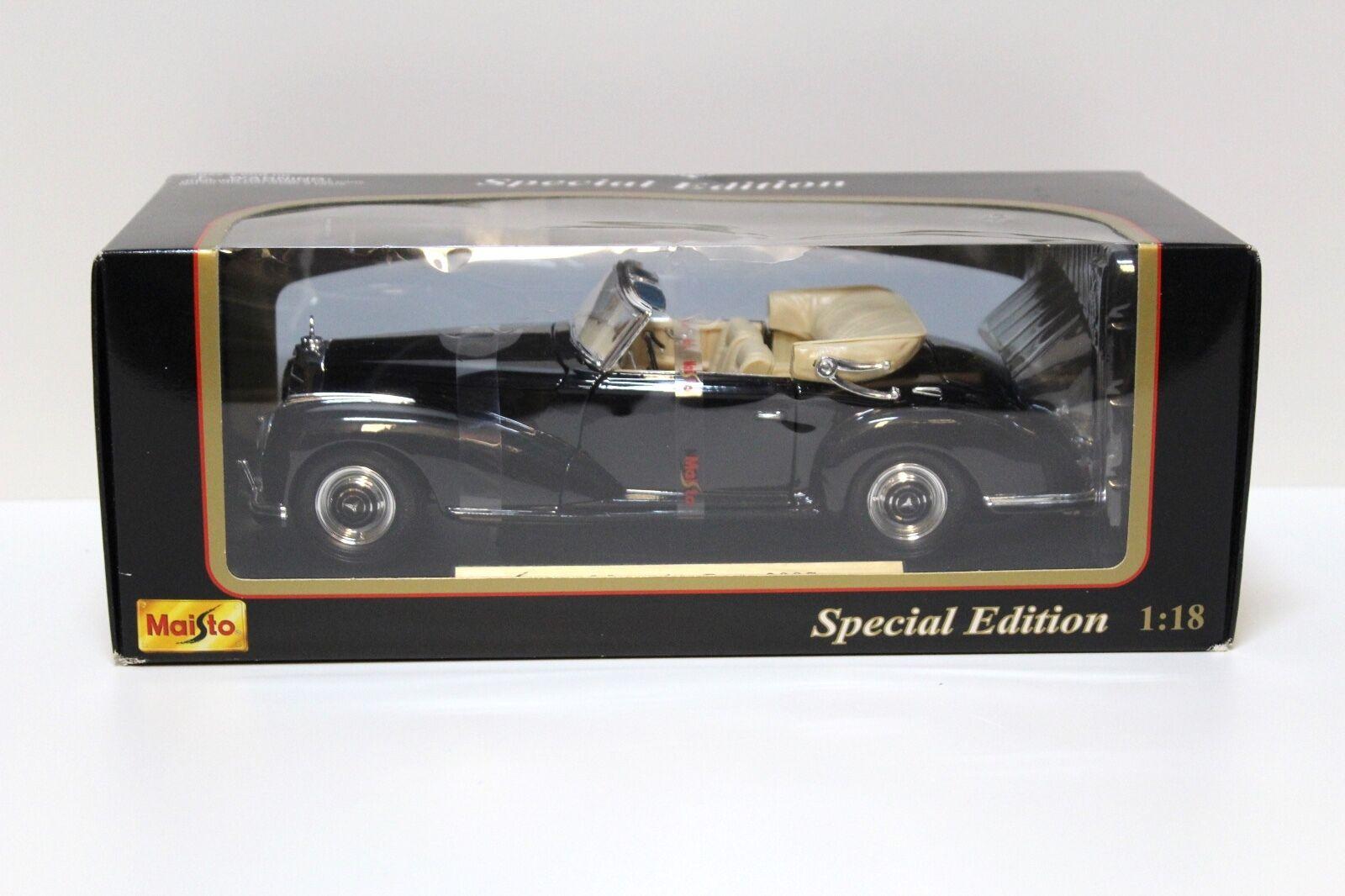 1:18 Maisto Mercedes 300S 1955 Cabriolet black