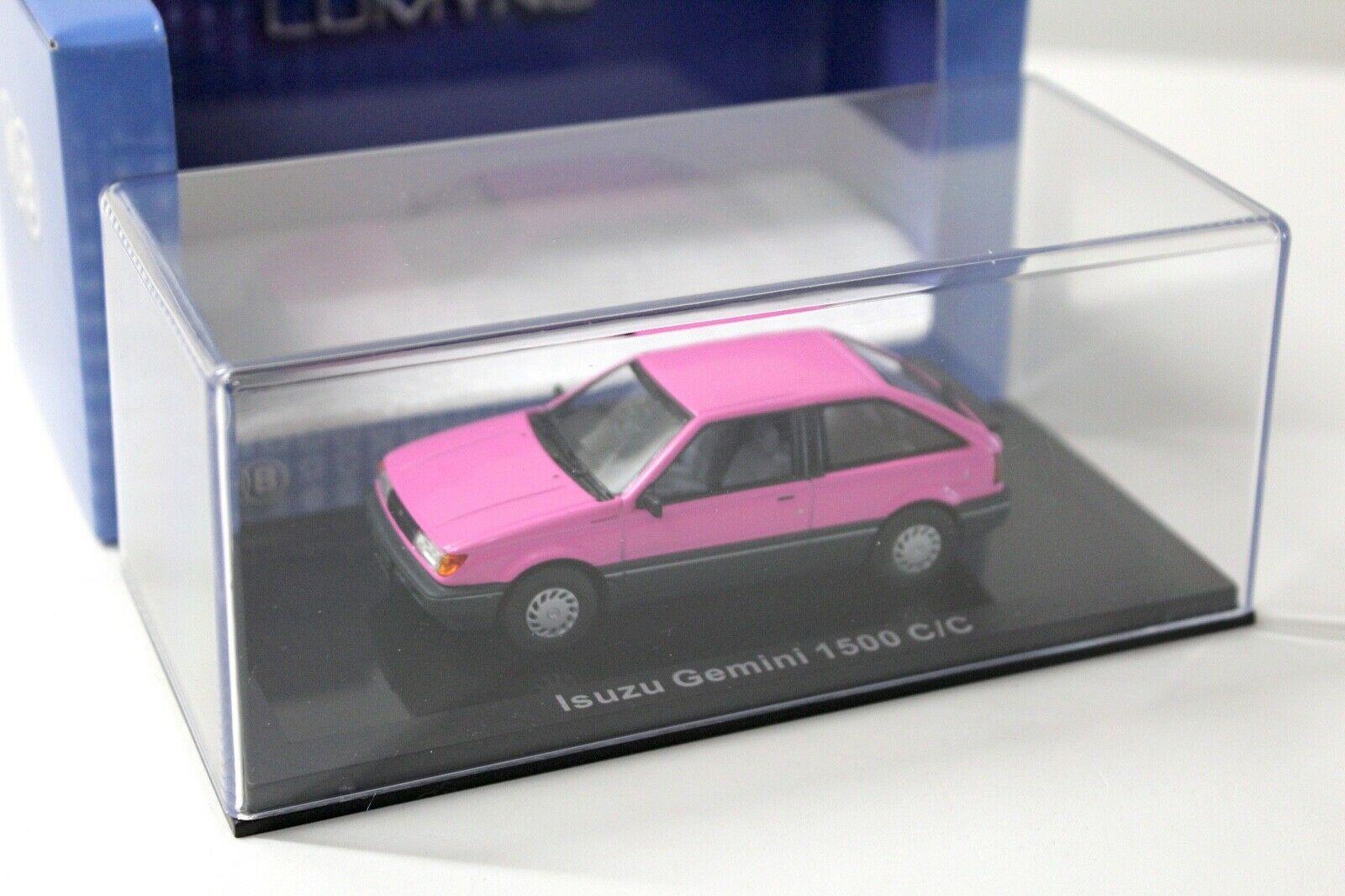 1:43 Norev Isuzu Gemini 1500 C/C pink