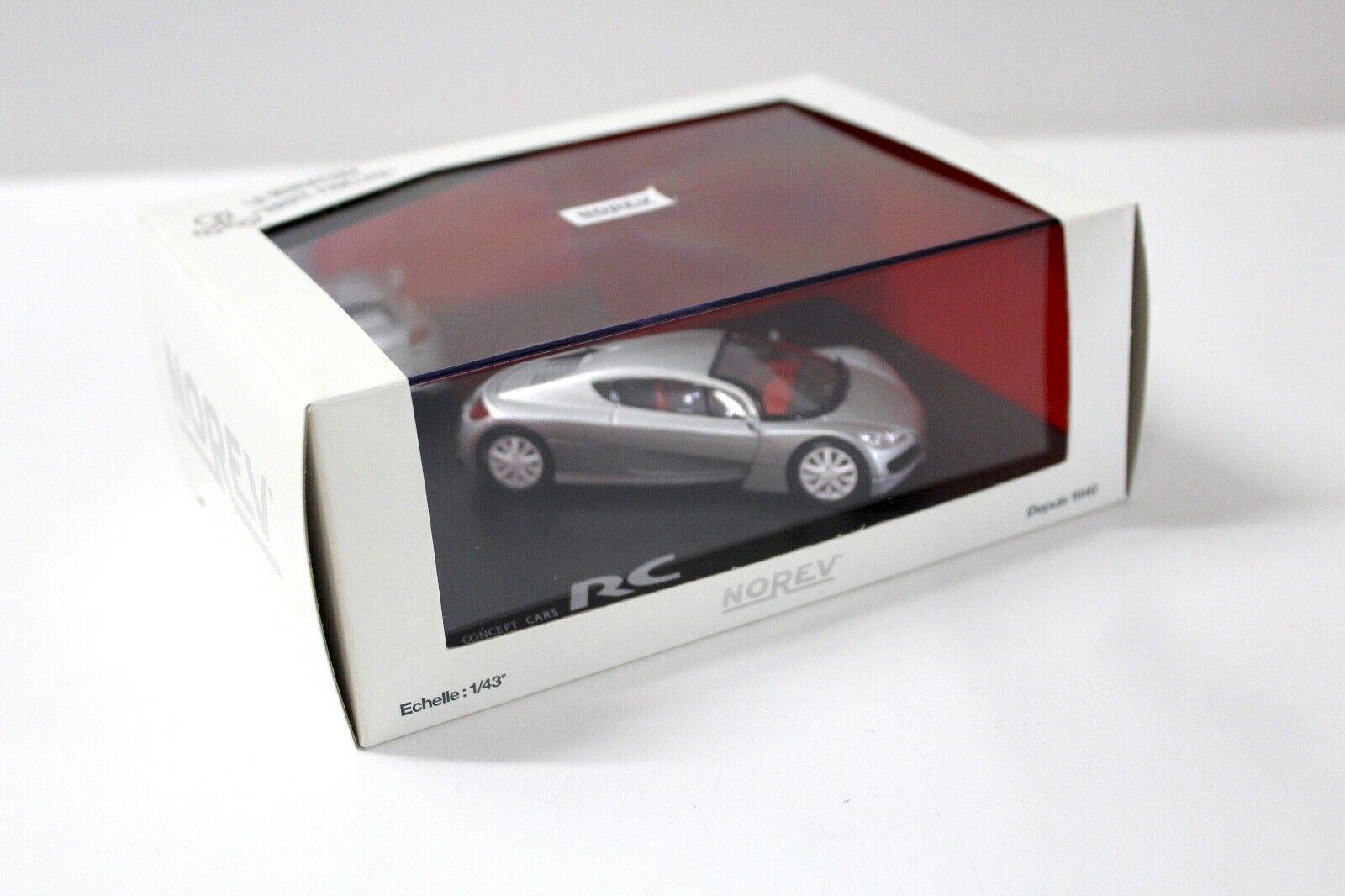 1:43 Norev Peugeot RC Concept Car silver