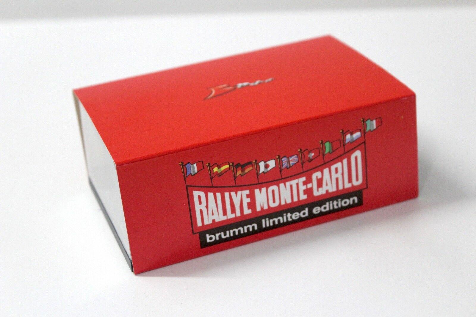 1:43 Brumm Alfa Romeo 1900 Rallye Monte Carlo" 1955 #374 red