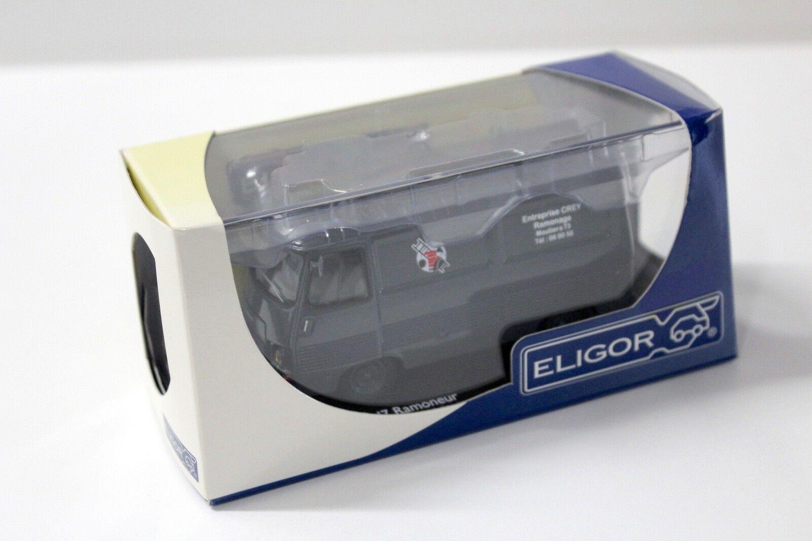 1:43 Eligor Peugeot J7 VAN Ramoneur grey