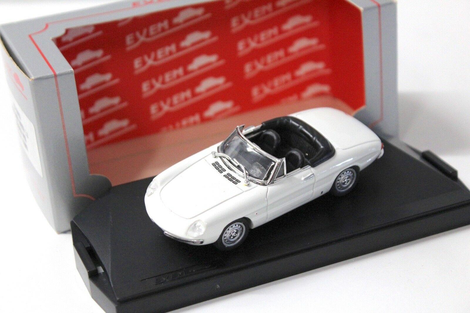 1:43 Exem Alfa Romeo Duetto Spyder 1.6 Stradale white