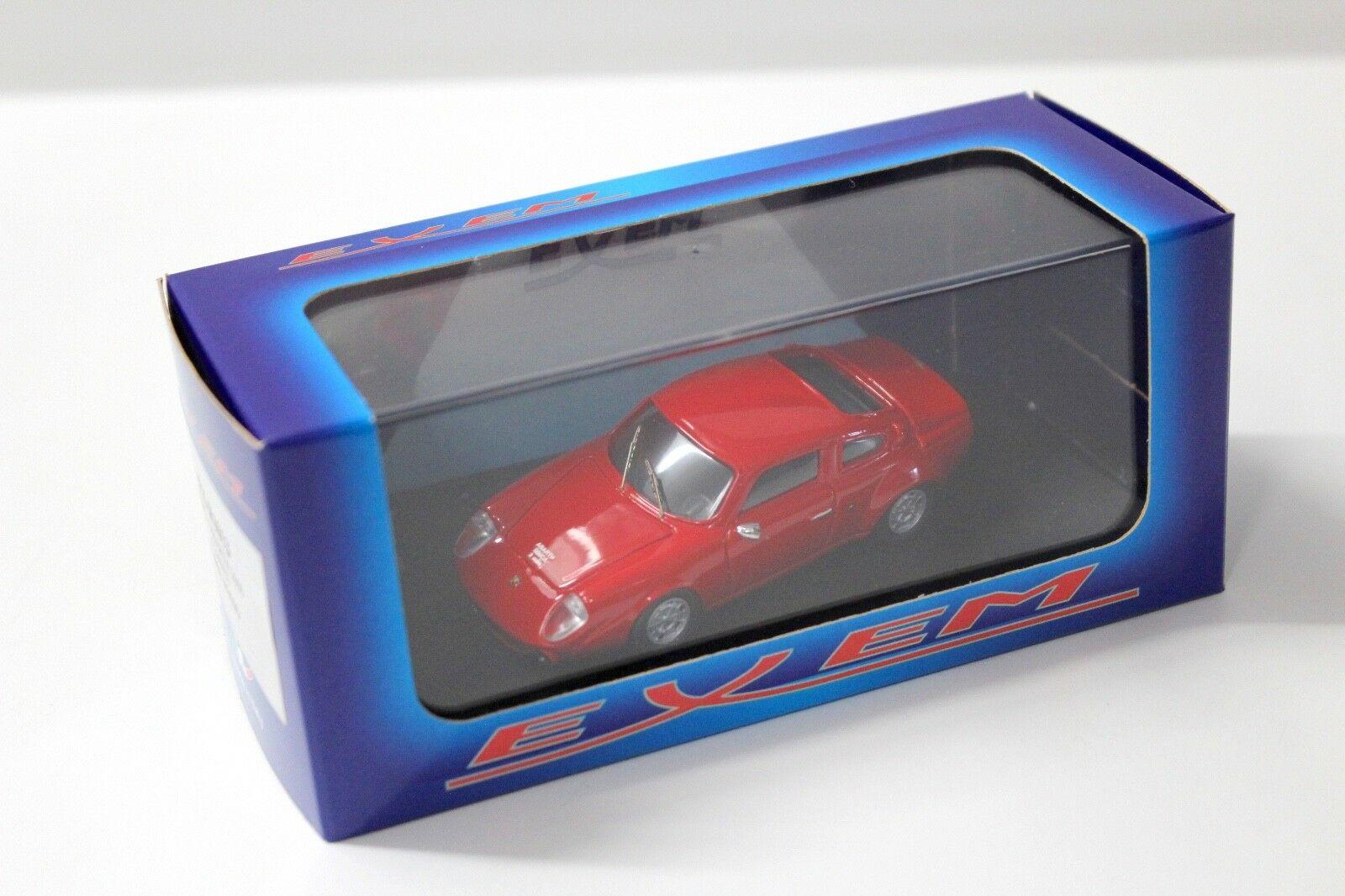 1:43 Exem Simca Abarth 2000 Coupe red