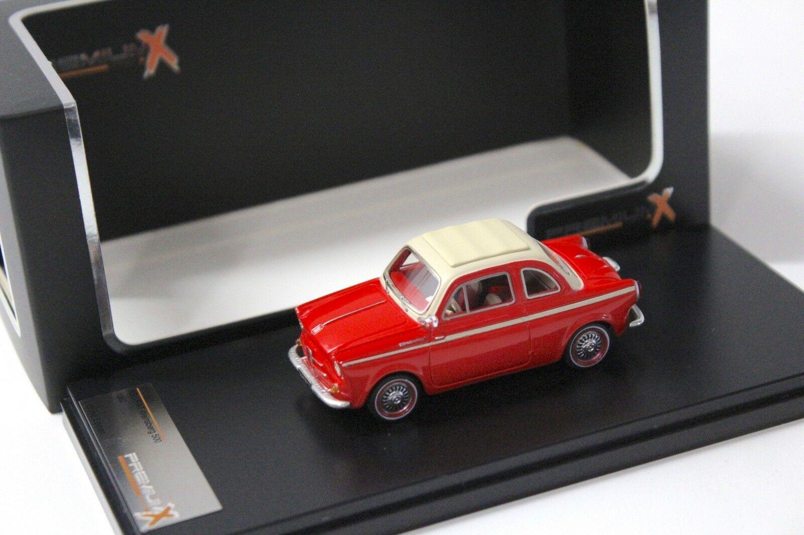ID 35607 orig.jpg 1:43 PremiumX NSU-Fiat Weinsberg 500 red 1960