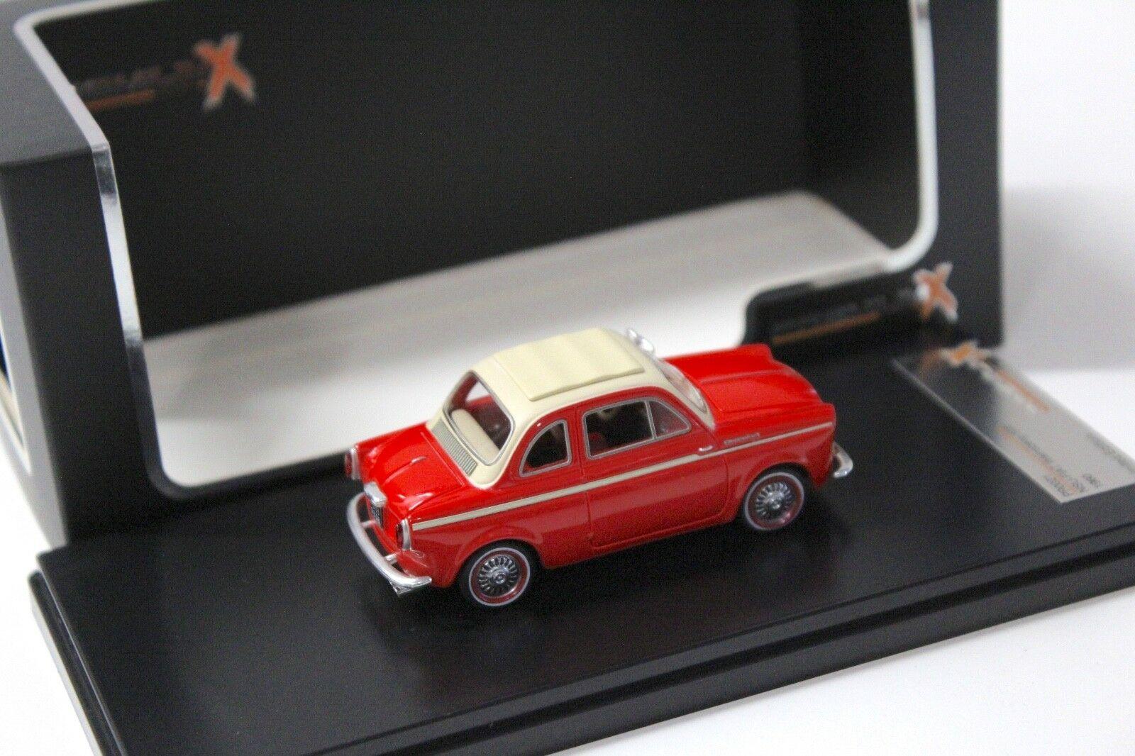 1:43 PremiumX NSU-Fiat Weinsberg 500 red 1960