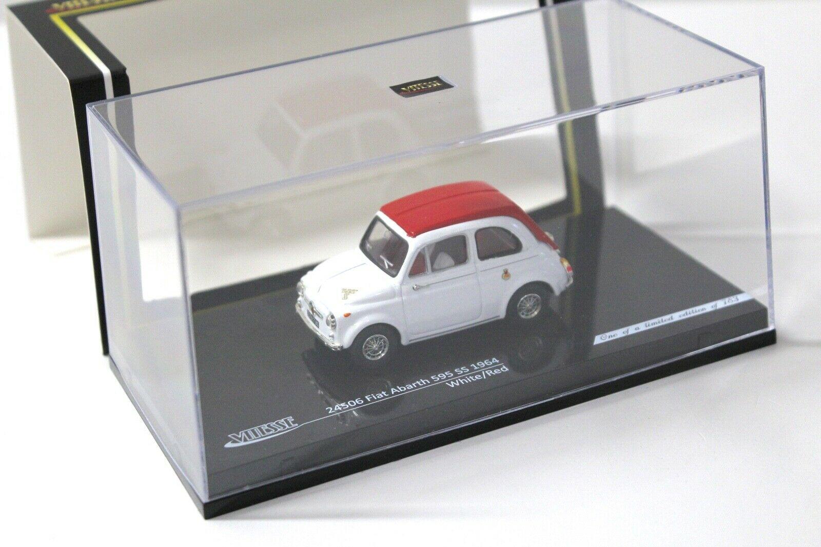 1:43 Vitesse Fiat Abarth 595 SS 1964 white/red