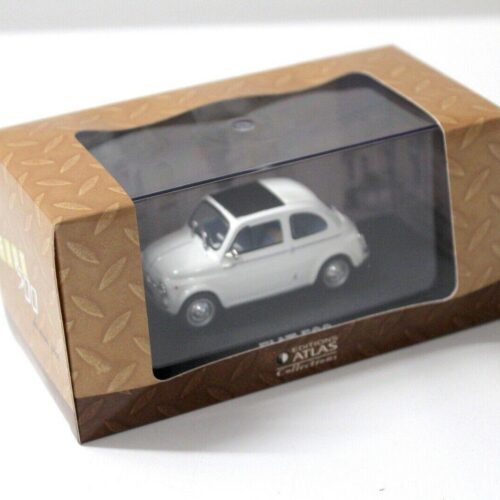 1:43 Atlas Fiat 500 white