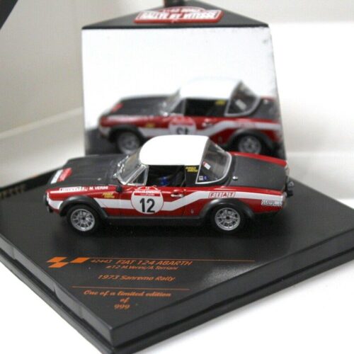 1:43 Vitesse Fiat 124 Abarth Rally Sanremo 1973 #12 - Image 2