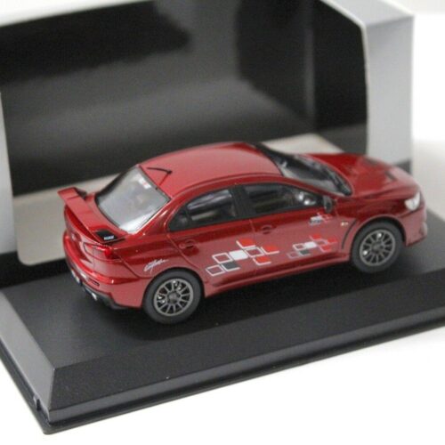 1:43 Kyosho Mitsubishi Lancer Evolution X RALLIART red
