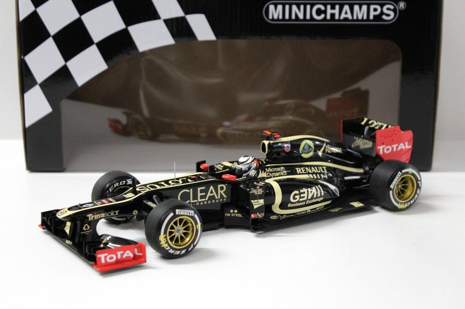 1:18 Minichamps Lotus F1 Renault E20 Raikkonen 2012