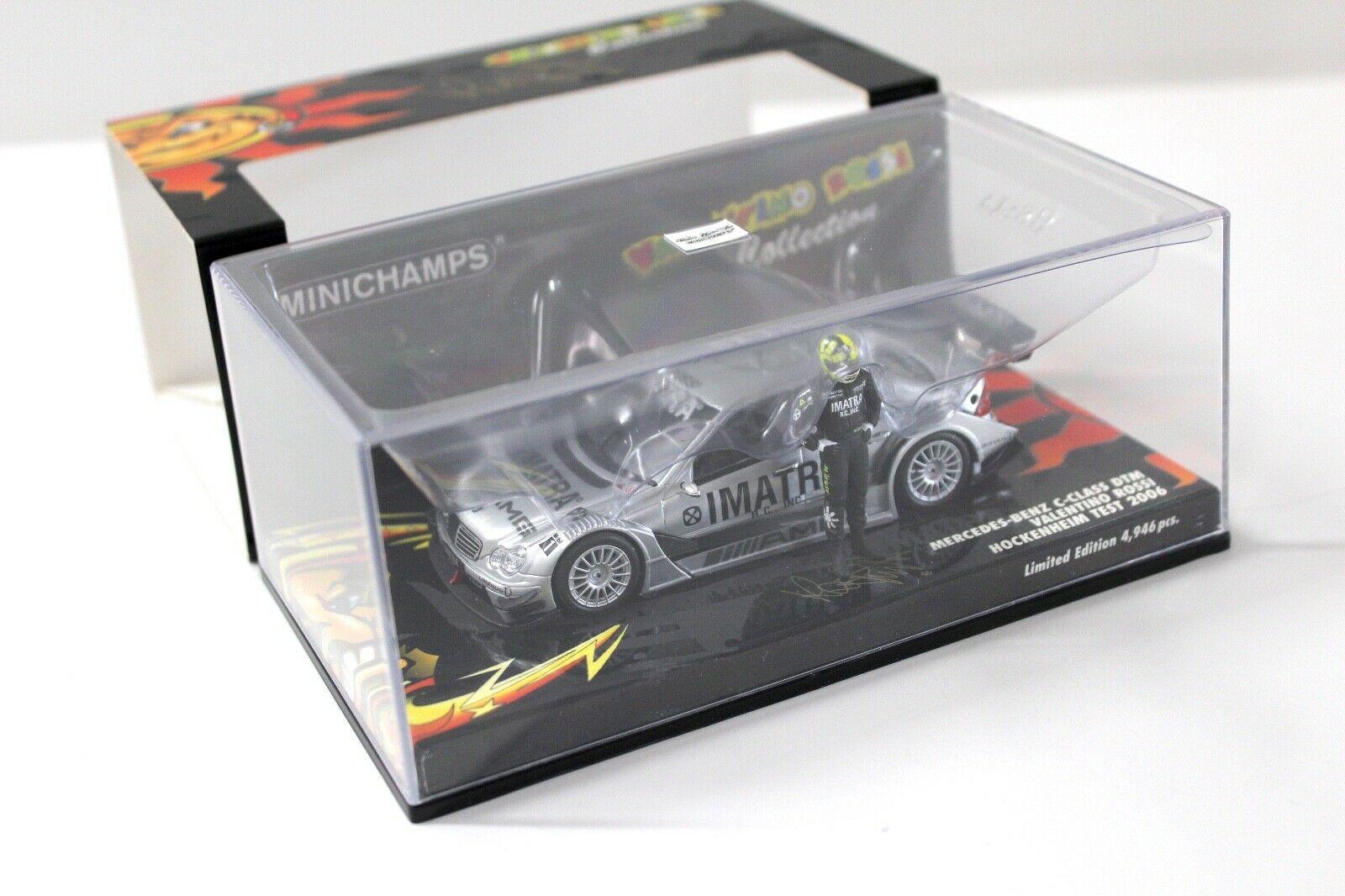 1:43 Minichamps Mercedes C-Klasse DTM Rossi Test 2006