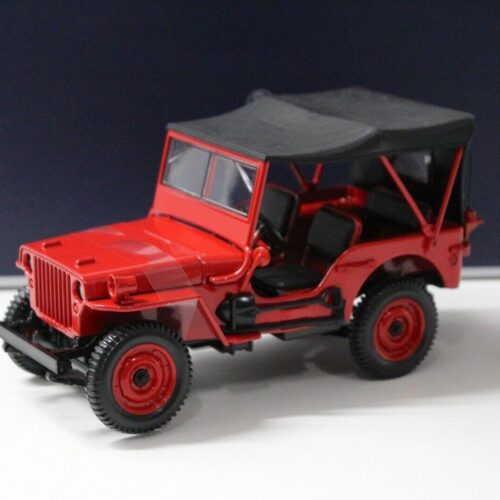 1:18 Norev Jeep Willys 1942 red