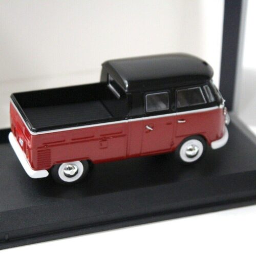 1:43 Norev VW T1 Double Cab Cabin 1961 red/ black