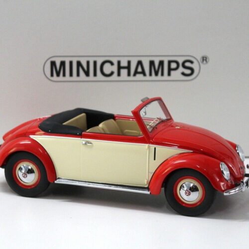 1:18 Minichamps VW 1200 Hebmüller Convertible 1949 red
