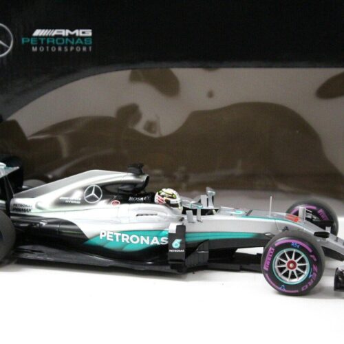 1:18 Minichamps Mercedes AMG Petronas F1 W07 EQ ABU Dhabi Hamilton 2016