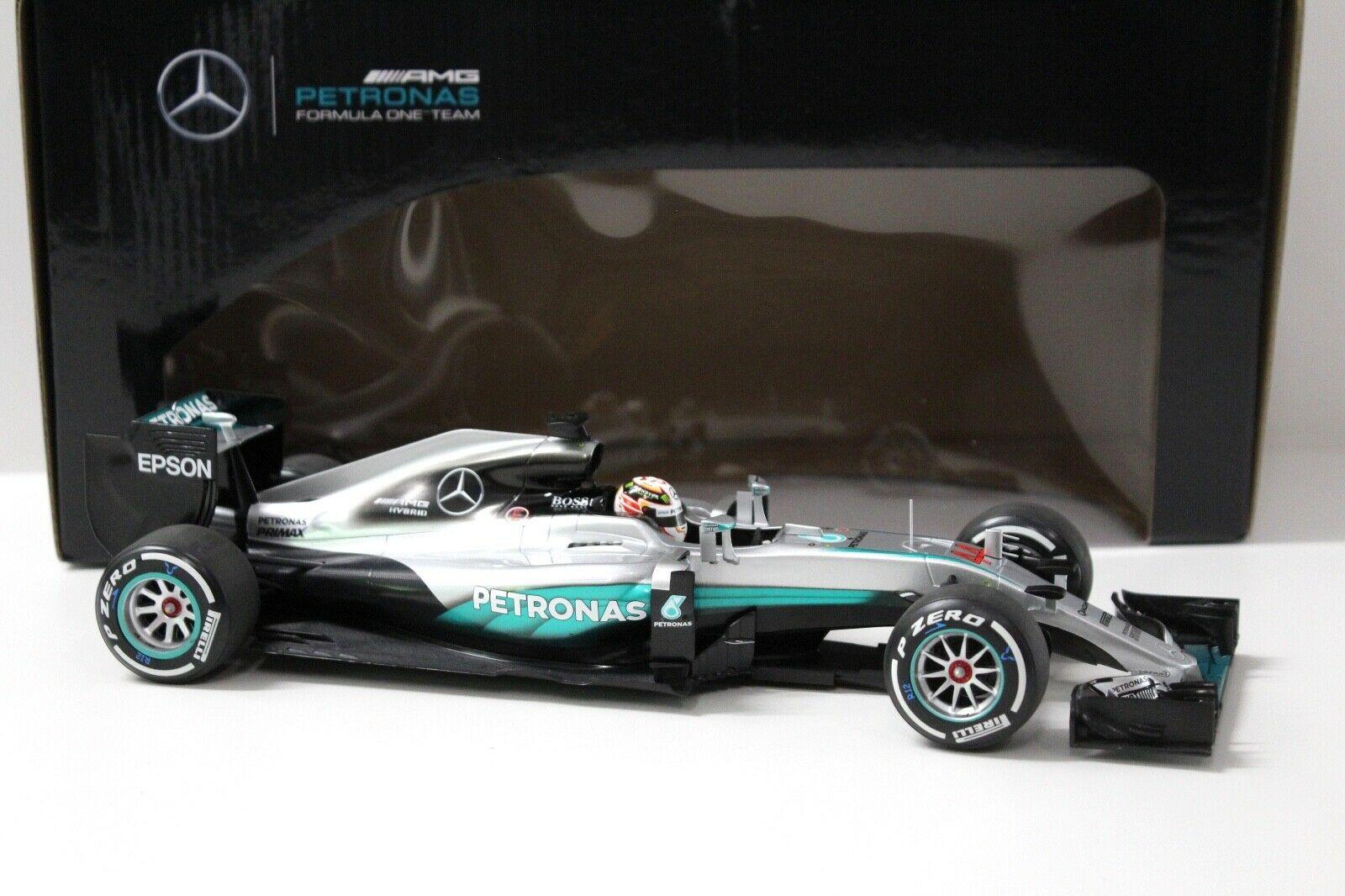 1:18 Minichamps Mercedes AMG Petronas F1 W07 EQ Australia Hamilton 2016