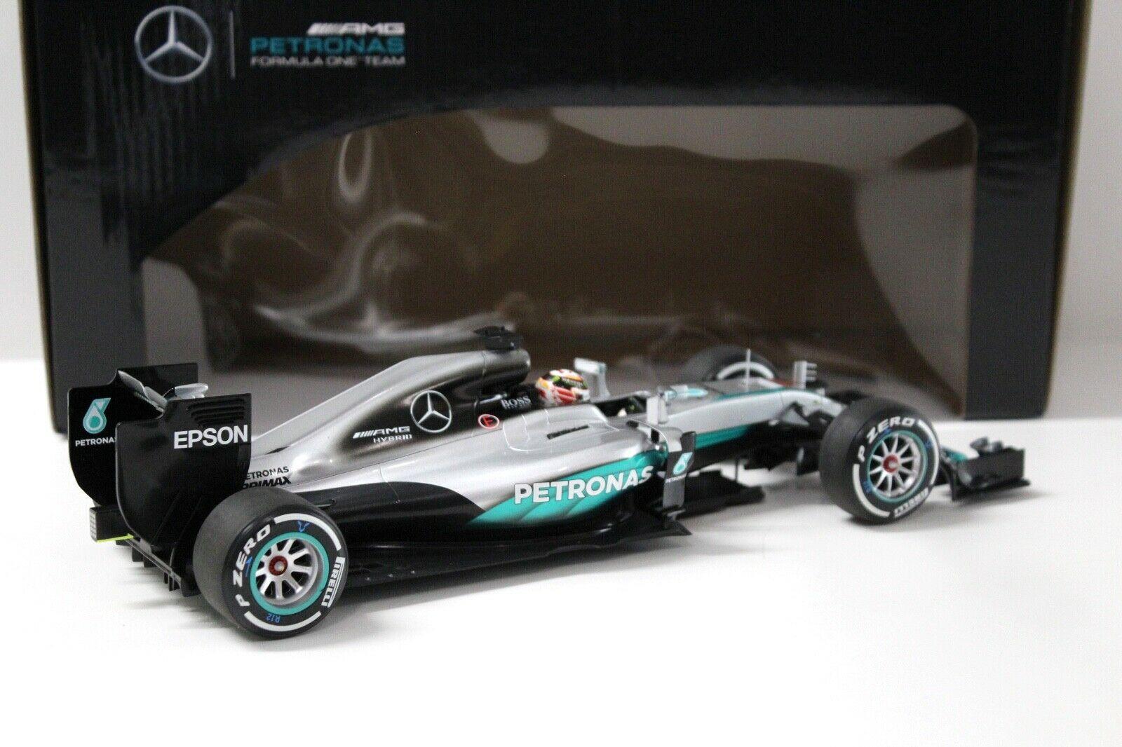 1:18 Minichamps Mercedes AMG Petronas F1 W07 EQ Australia Hamilton 2016