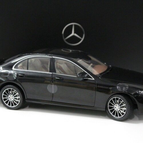 1:18 iScale Mercedes E-Klasse Limousine AMG Line black DEALER VERSION