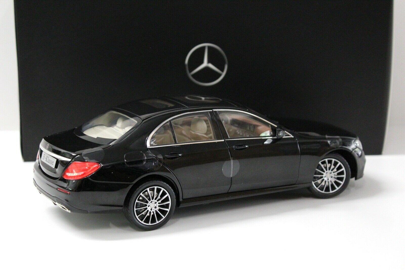 1:18 iScale Mercedes E-Klasse Limousine AMG Line black DEALER VERSION
