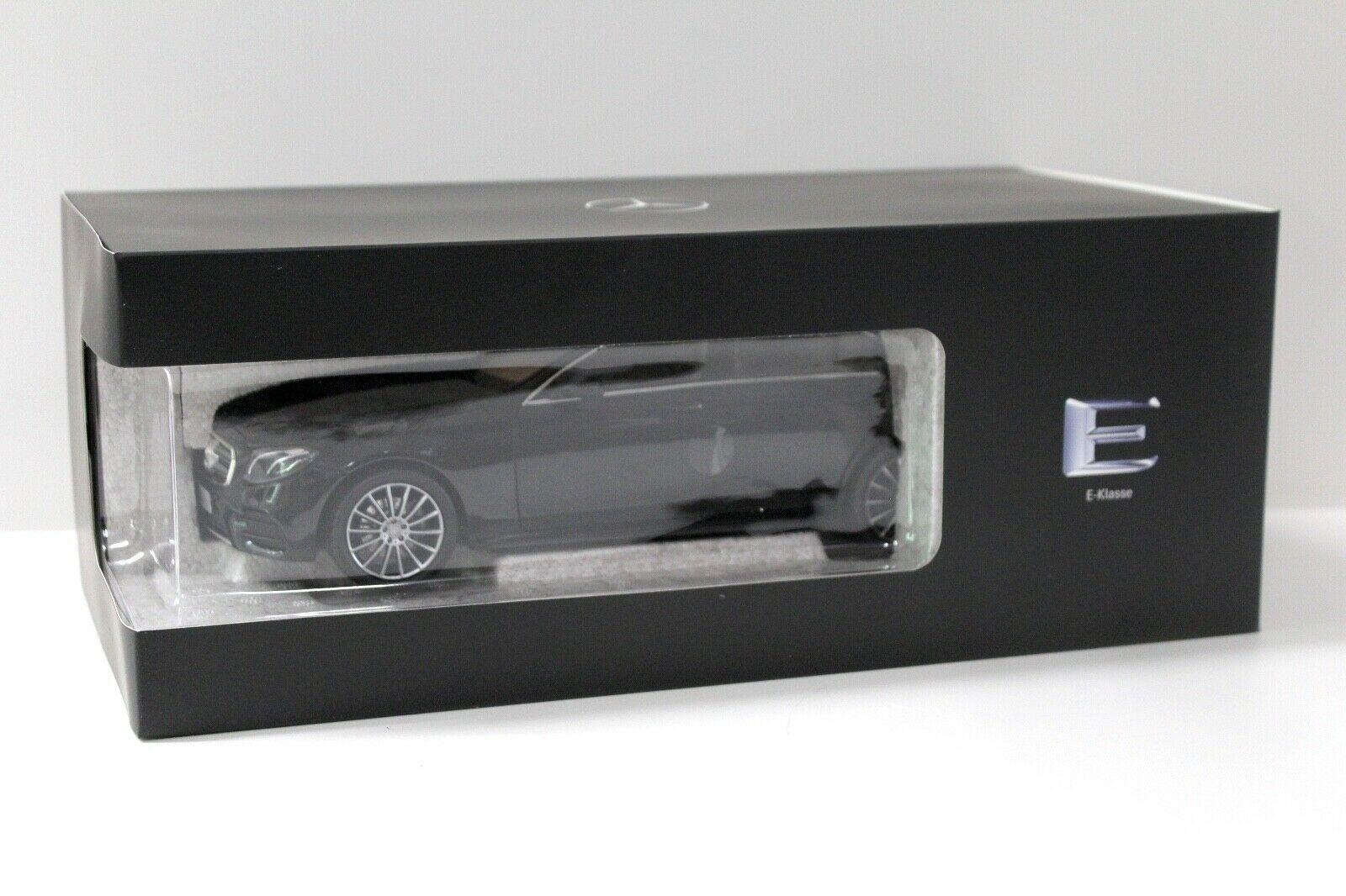 1:18 iScale Mercedes E-Klasse Limousine AMG Line black DEALER VERSION