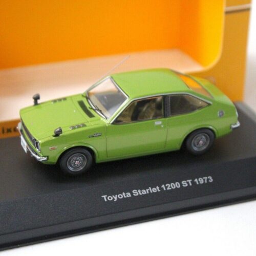 1:43 IXO Toyota Starlet 1200 ST 1973 green