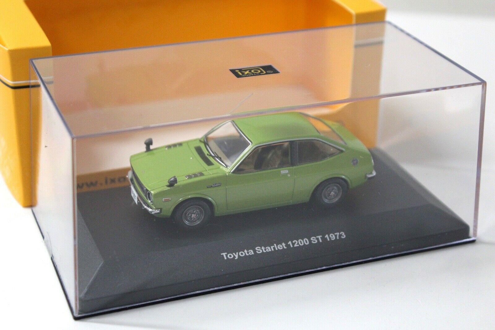 1:43 IXO Toyota Starlet 1200 ST 1973 green