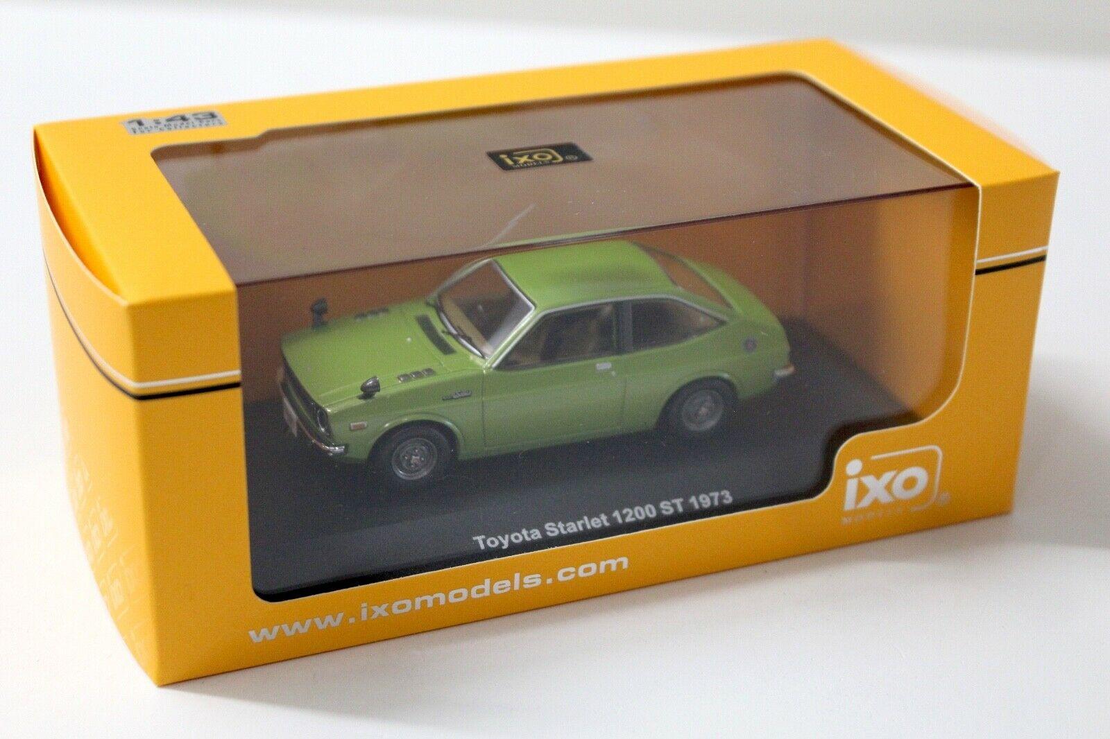 1:43 IXO Toyota Starlet 1200 ST 1973 green
